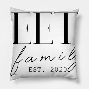 Peetz Family EST. 2020, Surname, Peetz Pillow