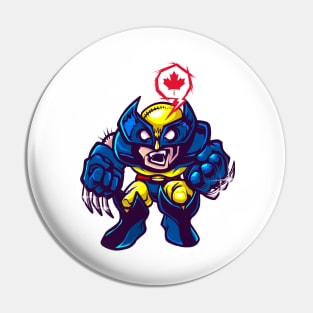 Wolvie the Red Maple Berserker Pin