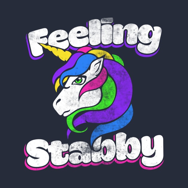 Feeling Stabby Unicorn by bubbsnugg