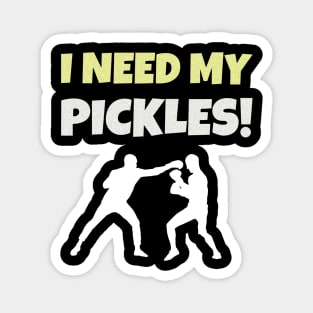 Pickle Battle Shirt Magnet