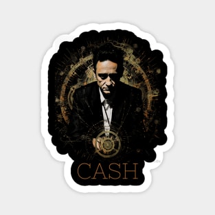 Johnny Cash Fan Gift Magnet