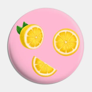 Happy Lemon Pin