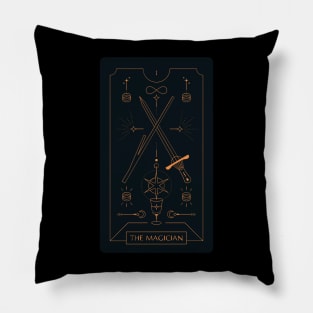 The Magician Tarot Card Pillow