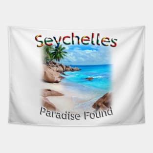 Seychelles - La Digue - Paradise Found Tapestry