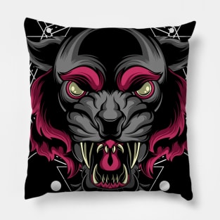 black tiger Pillow