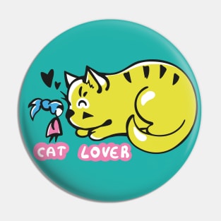 Cat lover Pin