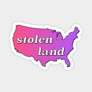 Stolen Land Magnet