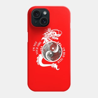 im not your girl,  red ajah Phone Case