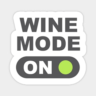 Wine Mode On Magnet