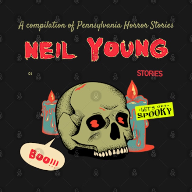 neil young horror story by psychedelic skull