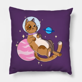 Cat Astronaut Pillow