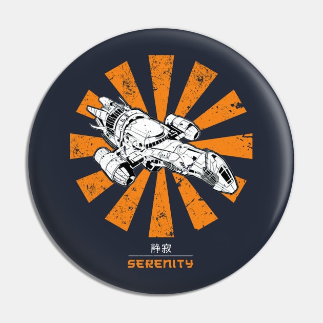 Serenity Retro Japanese Pin by Nova5