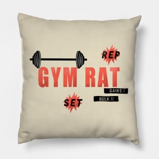 Gym Rat Pillow