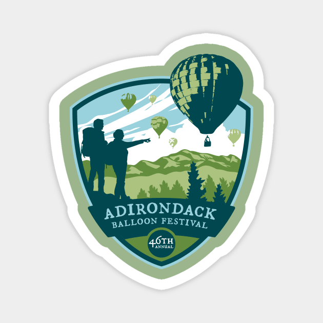 46TH Annual Adirondack Balloon Festival Magnet by ADKBF