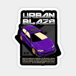 EK9 Urban Blaze Magnet