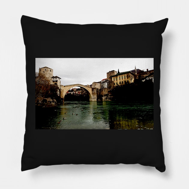 Stari Most Pillow by SHappe