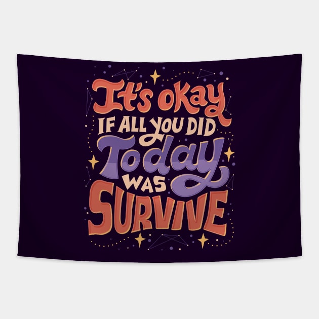 Survive Tapestry by risarodil