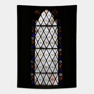 Church Glass Window - Trinity Church in New York City, Manhattan Tapestry