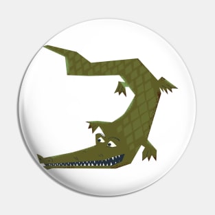 Crocodile Pin