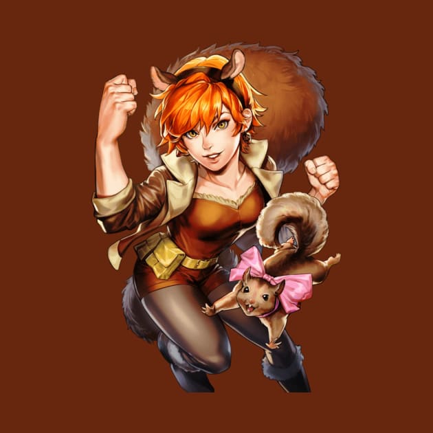 Squirrel Girl (MARVEL Battle Lines) - Without Title Card by DaisyTheQuake