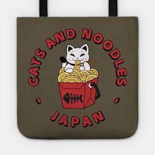 CATS AND NOODLES – JAPAN Tote