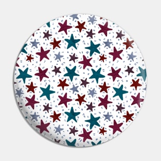 Fun colorful star pattern Pin