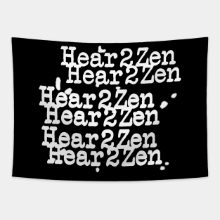 Hear 2 Zen CT Font Tapestry