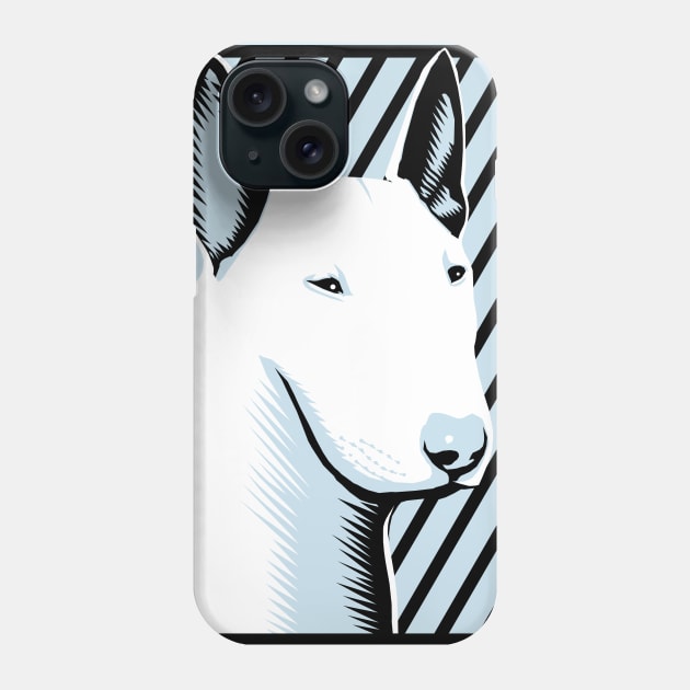 Bull Terrier Pop Phone Case by GAz