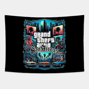 Grand Theft Auto San Andreas Tapestry