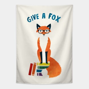 Give A Fox Tapestry