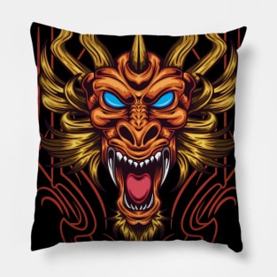 Dragon Illustration 03 Pillow