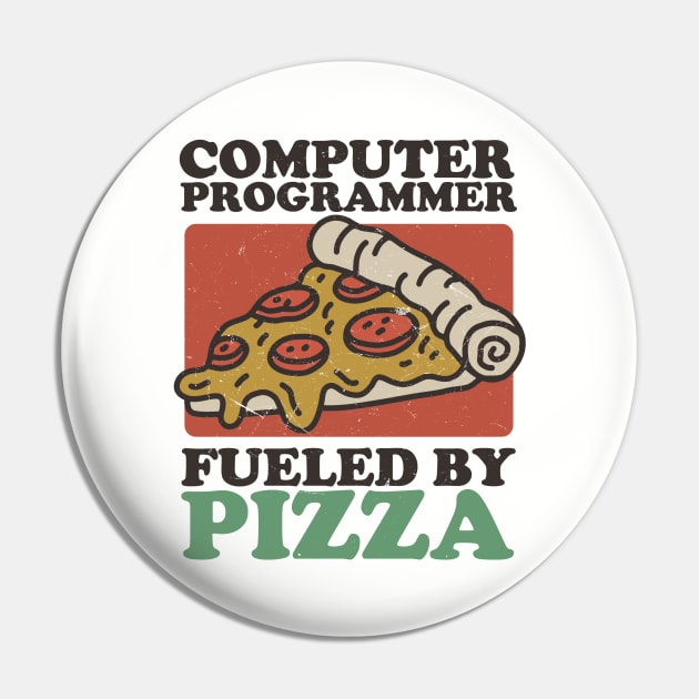 Computer Programmer Fueled By Pizza Pin by Issho Ni