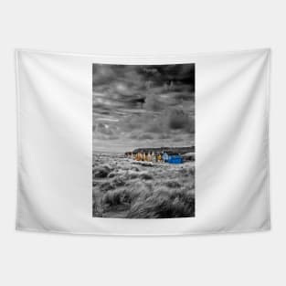 Hengistbury Head Beach Huts Bournemouth Dorset UK Tapestry