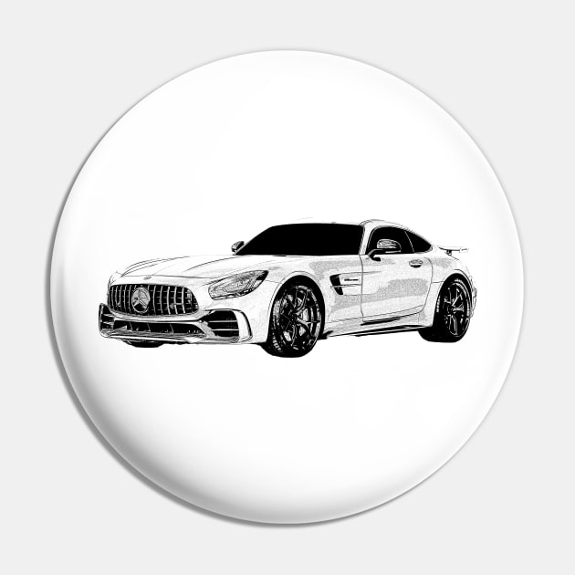 AMG GTS Pin by Garage Buds