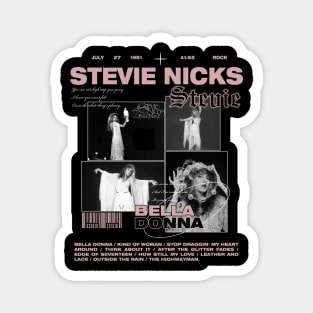 Stevie Nicks Vintage Rock Music 2023 Tour Live in Concert Magnet