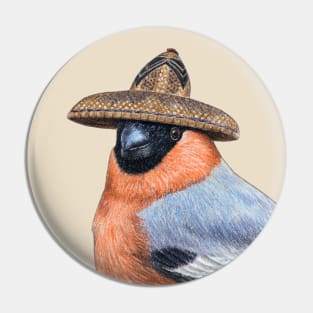 Eurasian bullfinch Pin