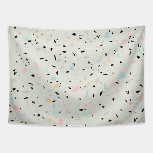 Tiny Pastel Terrazzo Texture Tapestry