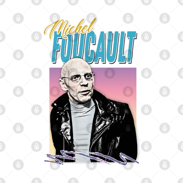 Michel Foucault / Philosopher Aesthetic Fan Design by DankFutura