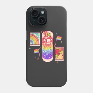 Lgbt drink Phone Case