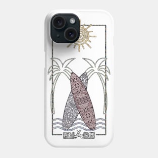 Surfboards No. 05 (designed by HeiArts) Phone Case