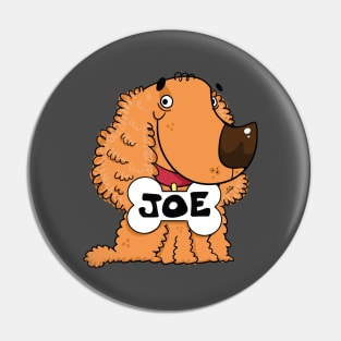 Cocker spaniel dog Joe Pin