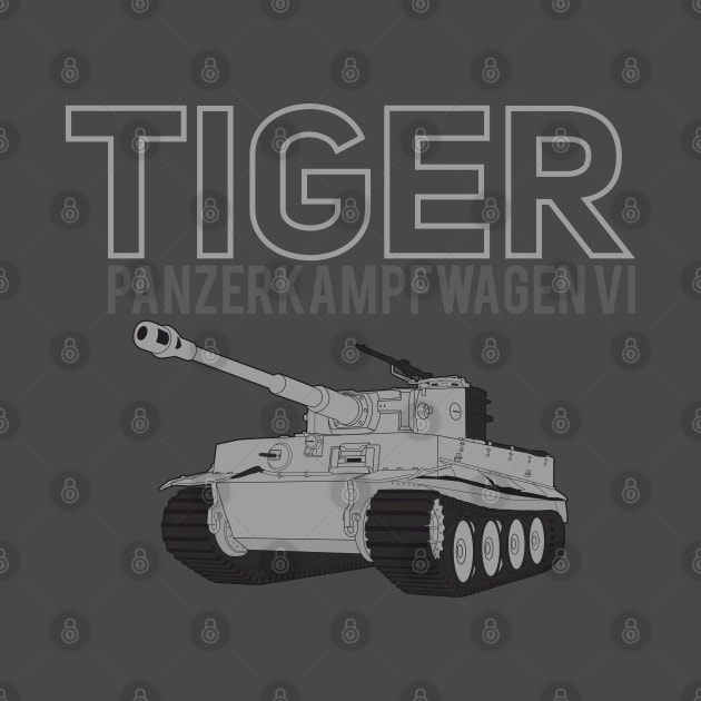 Magnificent Pz-VI Tiger by FAawRay