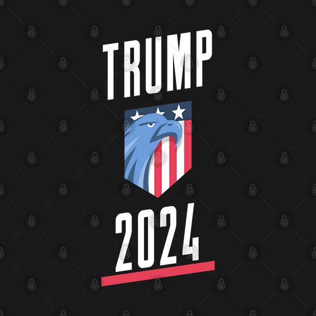 Trump 2024 by Boo Face Designs