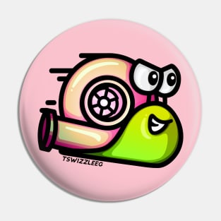 Turbo Snail - Orchid Pin