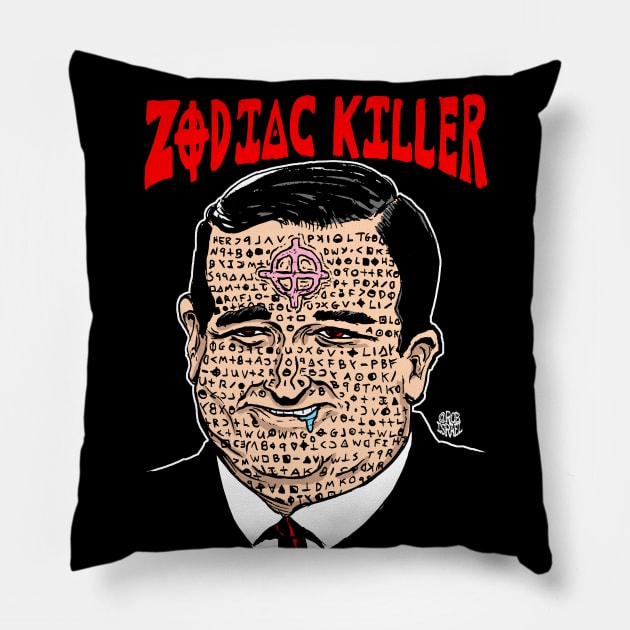 Zodiac Killer Pillow by Robisrael