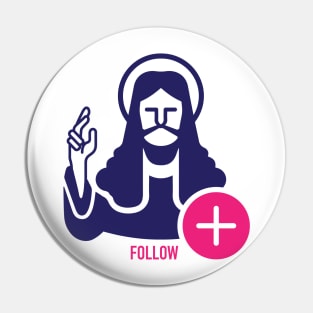 jesus follow request Pin