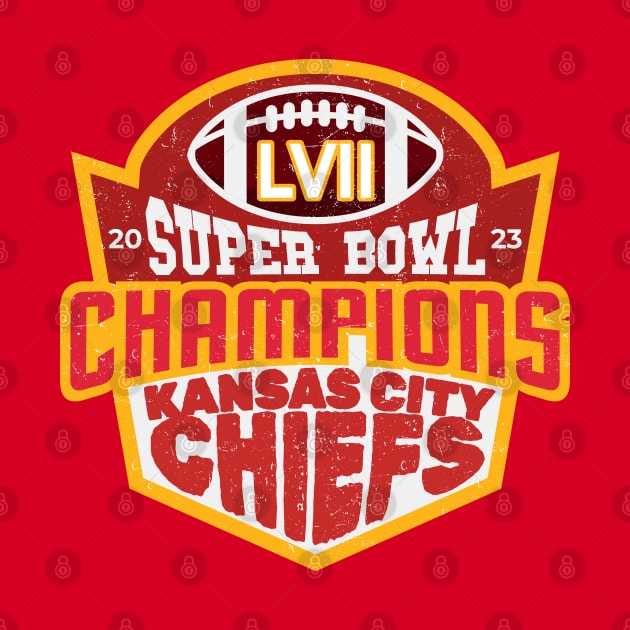 Chiefs -super bowl champ! 2023 - badge by LAKOSH