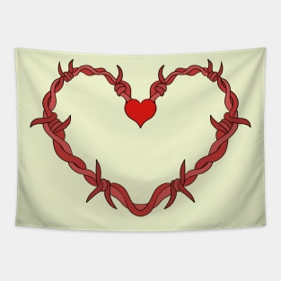 Thorns and love Tapestry