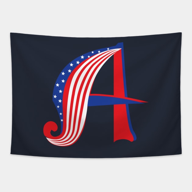 United States of America Tapestry by dddesign