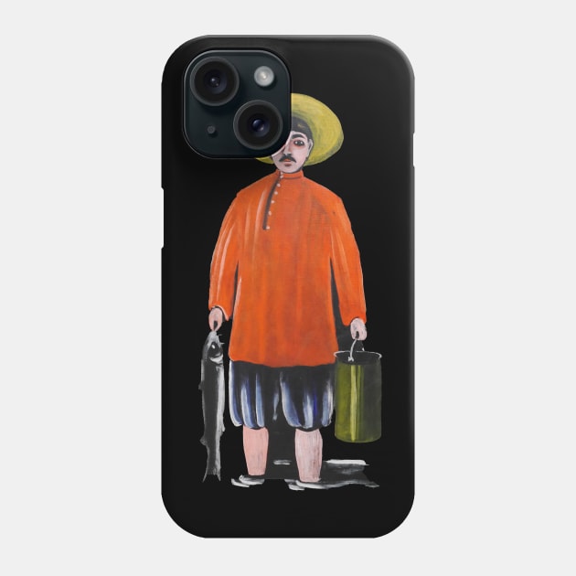 The Fisherman Phone Case by saintfacetious